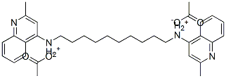 N,N'-decane-1,10-diylbis(2-methylquinolin-4-ammonium) diacetate CAS#: 19146-62-4