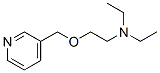 N,N-diethyl-2-(pyridin-3-ylmethoxy)ethanamine CAS#: 102206-54-2