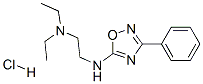 N,N-diethyl-N'-(3-phenyl-1,2,4-oxadiazol-5-yl)ethylenediamine monohydrochloride CAS#: 23622-25-5