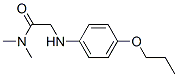 N,N-dimethyl-2-[(4-propoxyphenyl)amino]acetamide CAS#: 107618-51-9