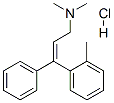 N,N-dimethyl-3-(2-methylphenyl)-3-phenyl-prop-2-en-1-amine hydrochlori de CAS#: 21165-50-4