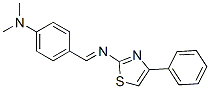 N,N-dimethyl-4-[(4-phenyl-1,3-thiazol-2-yl)iminomethyl]aniline CAS#: 19959-14-9