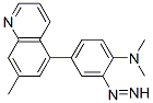 N,N-dimethyl-4-(7-methylquinolin-5-yl)diazenyl-aniline CAS#: 17400-65-6