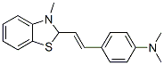 N,N-dimethyl-4-[(E)-2-(3-methylbenzothiazol-2-yl)ethenyl]aniline CAS#: 20064-83-9