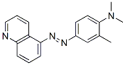 N,N,2-trimethyl-4-quinolin-5-yldiazenyl-aniline CAS#: 17400-68-9