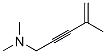 N,N,4-Trimethyl-4-penten-2-yn-1-amine CAS#: 19837-34-4