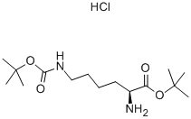 Ne-Boc-L-lysine tert-butyl ester hydrochloride CAS#: 13288-57-8