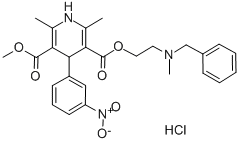 Nicardipine hydrochloride CAS#: 54527-84-3