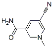 Nicotinamide, 5-cyano-1,2-dihydro-1-methyl- (8CI) CAS#: 15831-41-1