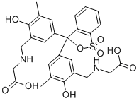 O-CRESOLSULFONPHTHALEIN-3',3''-BIS(METHYLAMINOACETIC ACID SODIUM SALT) CAS#: 4079-10-1
