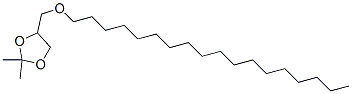 O-Octadecyl-1,2-acetone glycerin acetal CAS#: 16725-43-2
