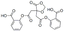 O,O'-(5-oxo-1,3-dioxolan-4-ylidene)bis(methylenecarbonyl)di(salicylic acid) CAS#: 1400-58-4