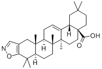 Oleana-2,12-dieno[2,3-d]isoxazol-28-oic acid CAS#: 218600-48-7