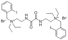 (Oxalylbis(iminoethylene))bis(diethyl(o-iodobenzyl)ammonium bromide) CAS#: 106978-54-5