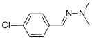 P-CHLOROBENZALDEHYDEDIMETHYLHYDRAZONE CAS#: 22699-29-2