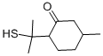 P-MENTHA-8-THIOL-3-ONE CAS#: 38462-22-5