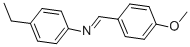 P-METHOXYBENZYLIDENE P-ETHYLANILINE CAS#: 29743-18-8