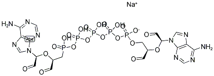 P1,P5-DI(ADENOSINE-5') PENTAPHOSPHATE, PERIODATE OXIDIZED SODIUM SALT CAS#: 112966-12-8