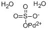 PALLADIUM(II) SULFATE HYDRATE CAS#: 13444-98-9