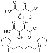 PENTOLINIUM TARTRATE CAS#: 52-62-0