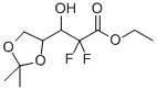 PENTONIC ACID, 2-DEOXY-2,2-DIFLUORO-4,5-O-(1-METHYLETHYLIDENE)-, ETHYL ESTER CAS#: 114420-06-3