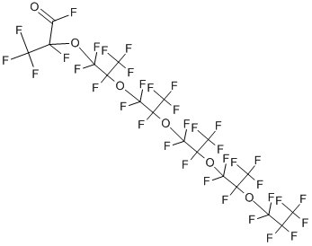 PERFLUORO-2,5,8,11,14-PENTAMETHYL-3,6,9,12,15-PENTAOXAOCTADECANOYL FLUORIDE CAS#: 13252-15-8