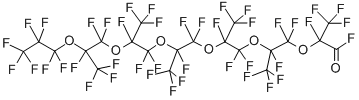 PERFLUORO-2,5,8,11,14,17-HEXAMETHYL-3,6,9,12,15,18-HEXAOXAHENEICOSANOYL FLUORIDE CAS#: 13140-24-4