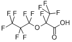 PERFLUORO(2-METHYL-3-OXAHEXANOIC) ACID CAS#: 13252-13-6