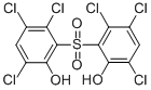 PHENOL,2,2'-SULFONYLBIS[3,4,6-TRICHLORO]- CAS#: 1638-41-1