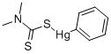 PHENYLMERCURIC DIMETHYLDITHIOCARBAMATE CAS#: 2899-92-5