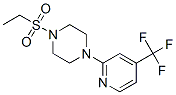 PIPERAZINE, 1-(ETHYLSULFONYL)-4-[4-(TRIFLUOROMETHYL)-2-PYRIDINYL]- CAS#: 257862-73-0