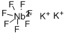 POTASSIUM HEPTAFLUORONIOBATE(V) CAS#: 16924-03-1
