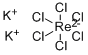 POTASSIUM HEXACHLORORHENATE(IV) CAS#: 16940-97-9