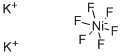 POTASSIUM HEXAFLUORONICKELATE(IV) CAS#: 17218-47-2