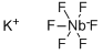 POTASSIUM HEXAFLUORONIOBATE CAS#: 16919-14-5