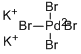 POTASSIUM TETRABROMOPALLADATE(II) CAS#: 13826-93-2