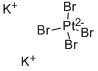 POTASSIUM TETRABROMOPLATINATE(II) CAS#: 13826-94-3