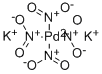 POTASSIUM TETRANITROPALLADATE(II) CAS#: 13844-89-8