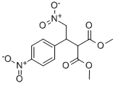 PROPANEDIOIC ACID, 2-[2-NITRO-1-(4-NITROPHENYL)ETHYL]-, 1,3-DIMETHYL ESTER CAS#: 100796-42-7