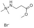 PROPANOIC ACID, 3-(2,2,2-TRIMETHYLHYDRAZINYL)-, METHYL ESTER BROMIDE CAS#: 106966-25-0