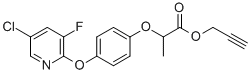 PROPANOICACID,2-[4-[(5-CHLORO-3-FLUORO-2-PYRIDINYL)OXY]PHENOXY]-,2-PROPYNYLESTER CAS#: 105511-96-4