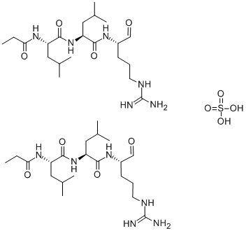 PROPIONYL-LEU-LEU-ARG-AL HEMISULFATE CAS#: 24365-46-6