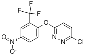 PYRIDAZINE, 3-CHLORO-6-[4-NITRO-2-(TRIFLUOROMETHYL)PHENOXY]- CAS#: 103317-55-1