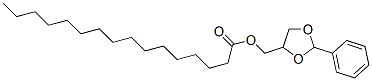 Palmitic acid (2-phenyl-1,3-dioxolan-4-yl)methyl ester CAS#: 18418-22-9