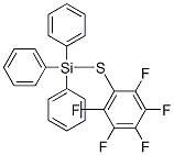 [(Pentafluorophenyl)thio]triphenylsilane CAS#: 22530-03-6