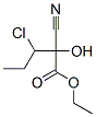 Pentanoic acid, 3-chloro-2-cyano-2-hydroxy-, ethyl ester (9CI) CAS#: 212848-05-0