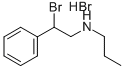 Phenethylamine, beta-bromo-N-propyl-, hydrobromide CAS#: 19491-72-6