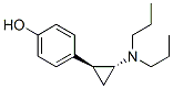 Phenol, 4-(2-(dipropylamino)cyclopropyl)-, trans-(+-)- CAS#: 110826-39-6