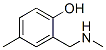 Phenol, 4-methyl-2-[(methylamino)methyl]- (9CI) CAS#: 237431-66-2