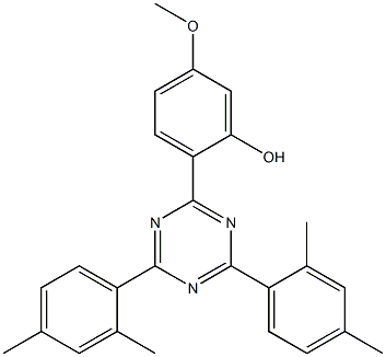 Phenol,2-[4,6-bis(2,4-diMethylphenyl)-1,3,5-triazin-2-yl]-5-Methoxy CAS#: 1820-28-6